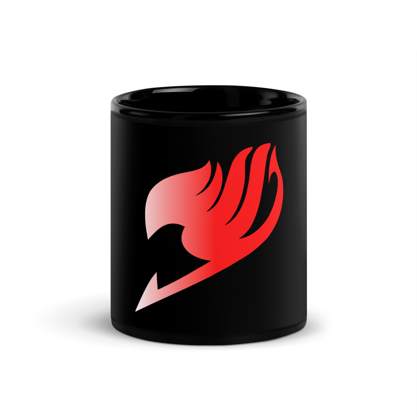 Fairy Tail Black Glossy Mug