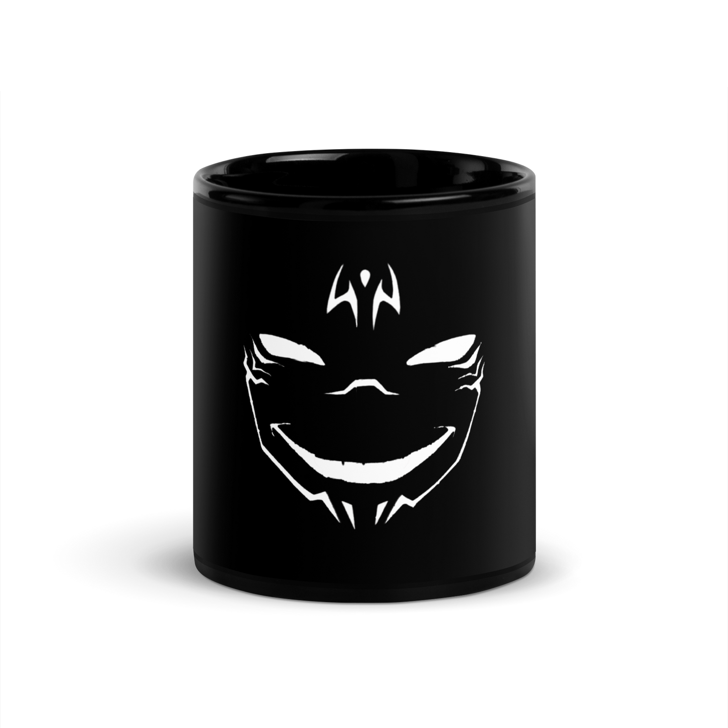 Ryomen Sukuna Black Glossy Mug