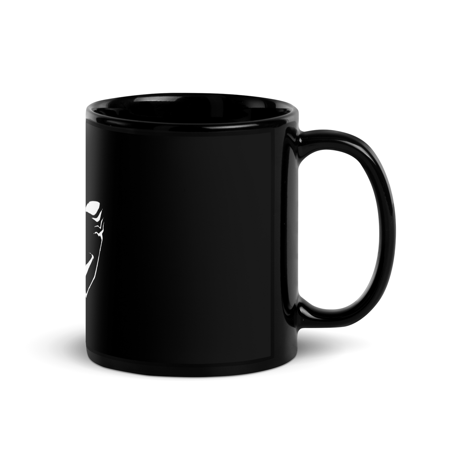 Ryomen Sukuna Black Glossy Mug