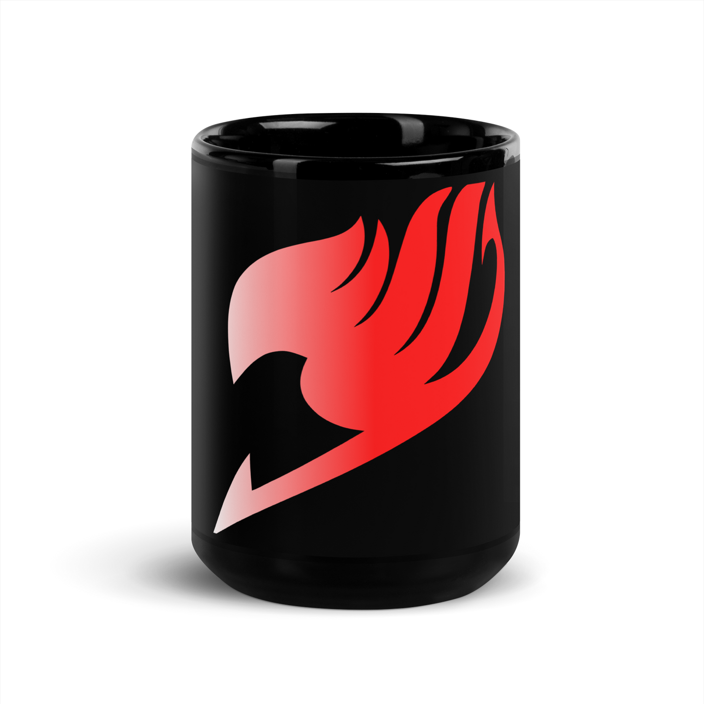 Fairy Tail Black Glossy Mug