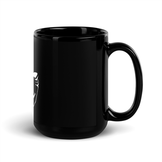 Ryomen Sukuna Black Glossy Mug