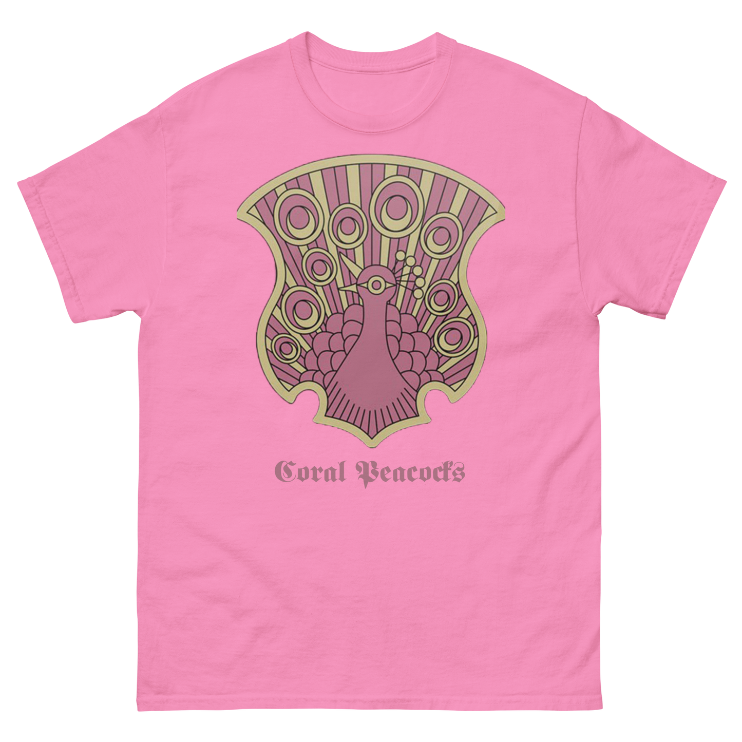 Coral Peacocks T-Shirt